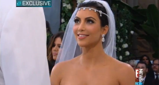 Kim Kardashian wedding So whilst us mere mortals might end up in reality