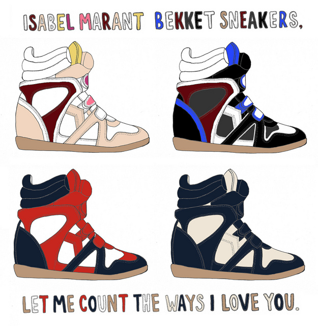 Isabel Marant Bekket Sneakers