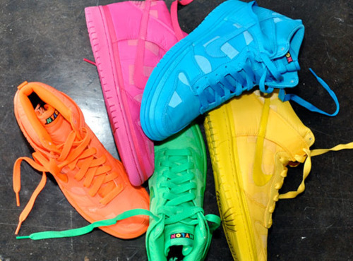 Colourful High Tops