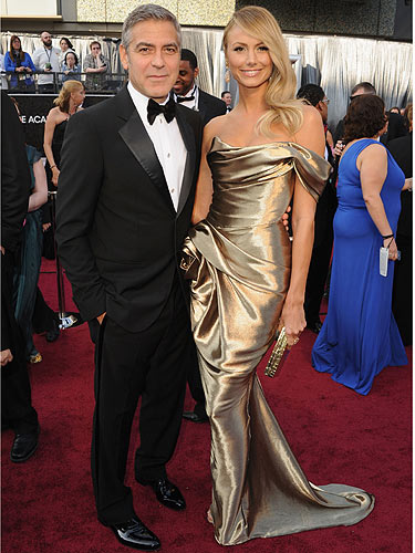 George Clooney at the Oscars 2012