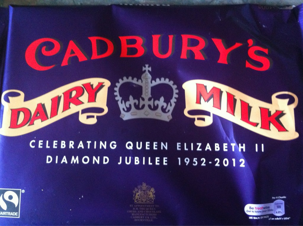 Cadbury's Dairy Milk Jubilee edition