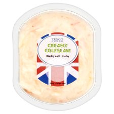 Tesco Jubilee themed coleslaw