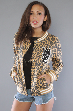 WeSC The Laika leopard print jacket
