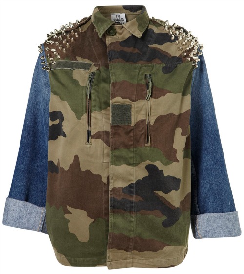 Shellshock Camo Jacket by The Ragged Priest for Topshop