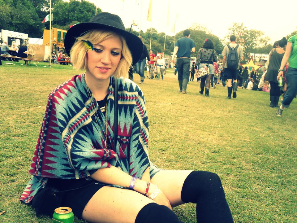 Amy at Bestival 2011