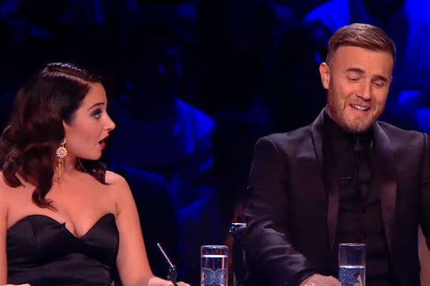 Gary Barlow and Tulisa fight on X Factor