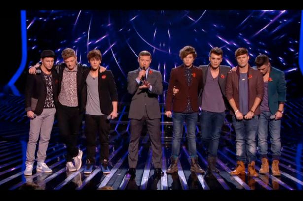 X Factor battle of the boy bands