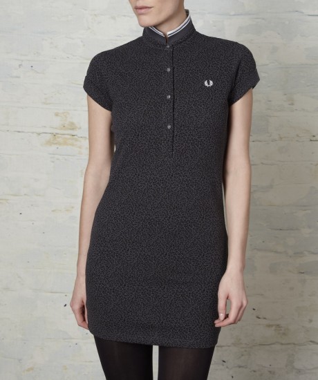 Amy Winehouse for Fred Perry leopard print dress