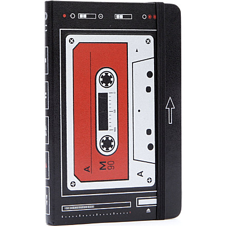 Le Audiocassette notebook from Selfridges