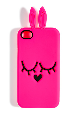 Pink Katie Bunny iPhone case