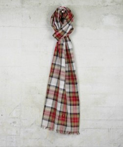 Fred Perry tartan scarf - www.leblow.co.uk