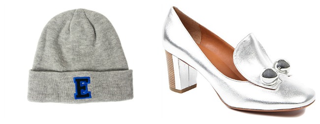 Beanie hats and heels fashion week 1