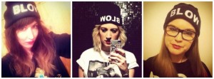 iWhore's BLOW beanies are GO