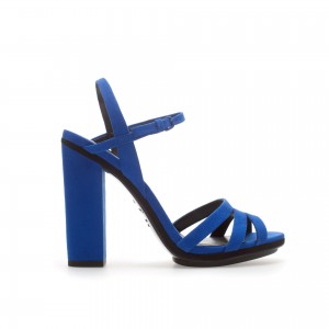 Blue Zara heels