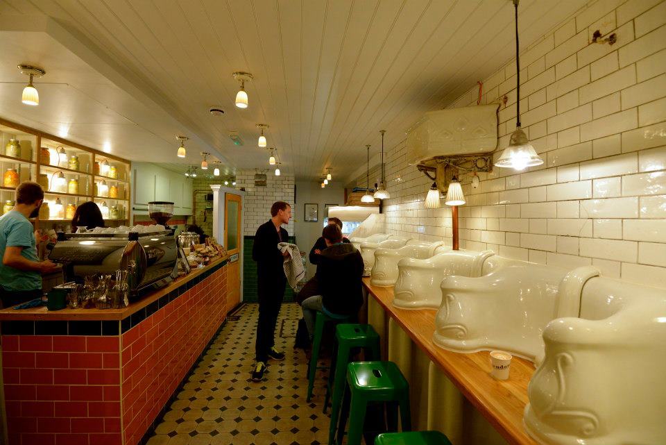 The Attendant - coffee shop in an old Victorian toilet