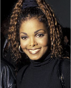 Janet Jackson 90s makeup