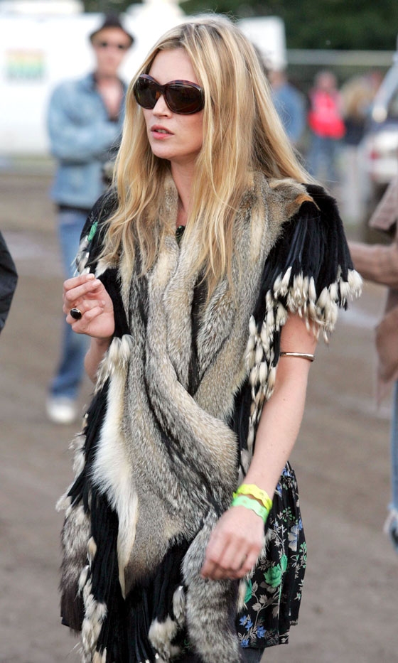 Kate Moss festival fashion
