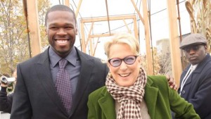 50 Cent and Bette Midler friends