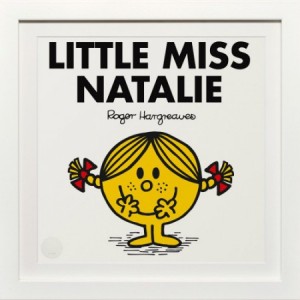 Little Miss Natalie personalised print Selfridges