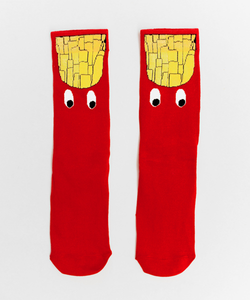 Lazy Oaf french fries socks