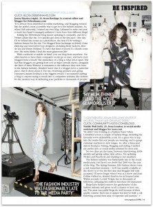 Company magazine blogger issue 2010