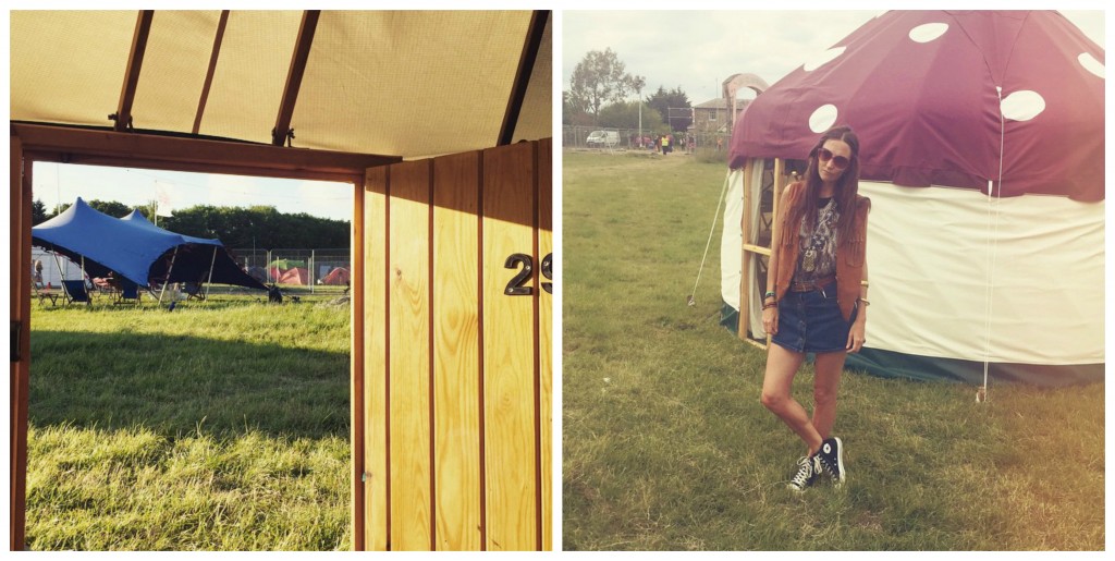 yurts and squrts at Isle of Wight Festival 2015