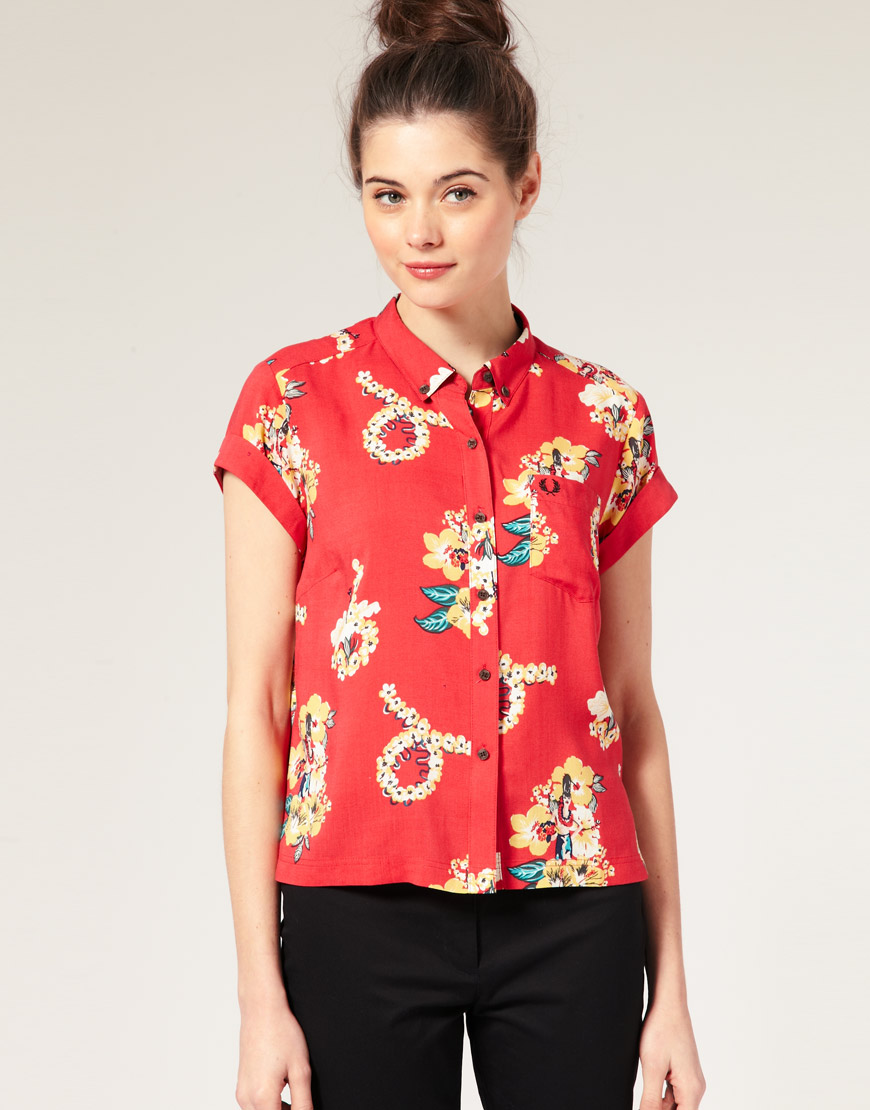 Fred Perry Amy Winehouse Hawaiian shirt – Le Blow