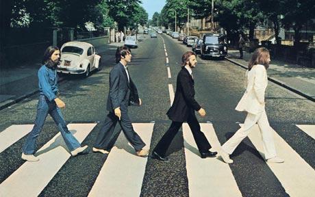 The Beatles Abbey Road zebra crossing