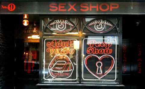 La Bodega Negra Soho Sex Shop entrance