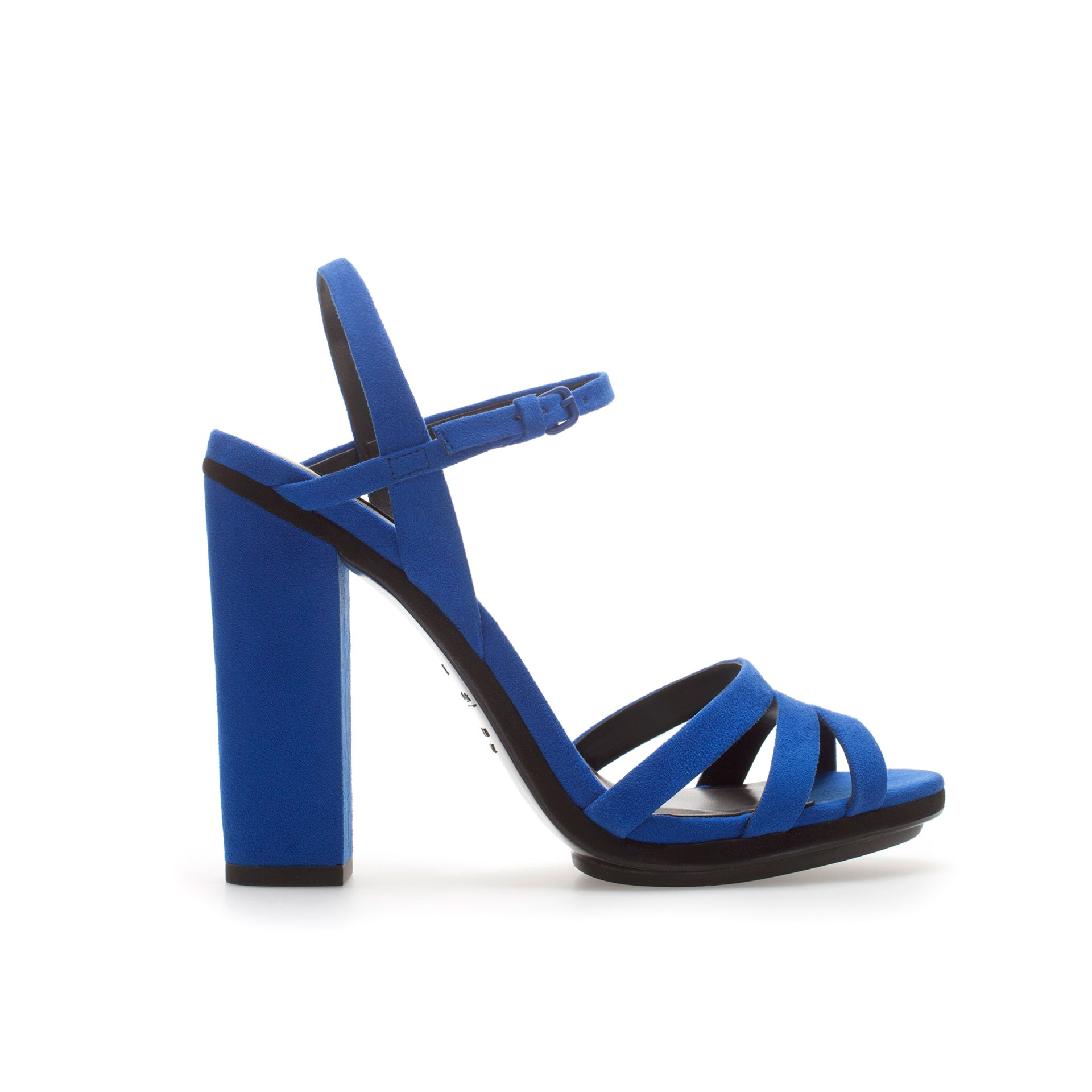 Blue Zara heels – Le Blow