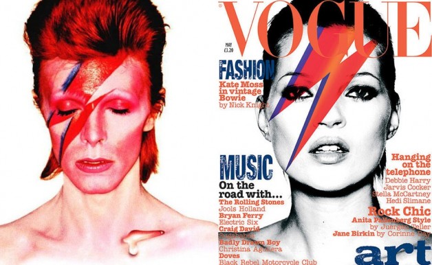 David Bowie Kate Moss Vogue cover 2003